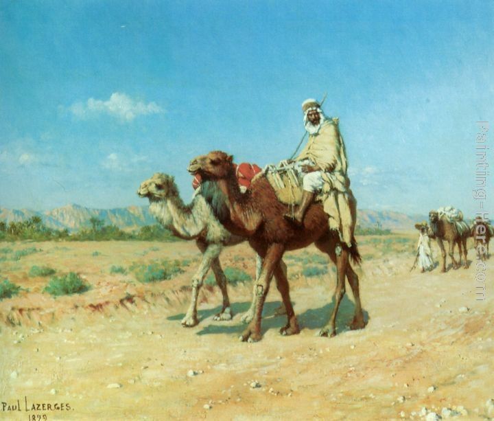 Jean Baptiste Paul Lazerges In the Desert